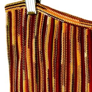 Vintage MISSONI for Saks Fifth Avenue signature Knit Multi Skirt 46made in Italy
